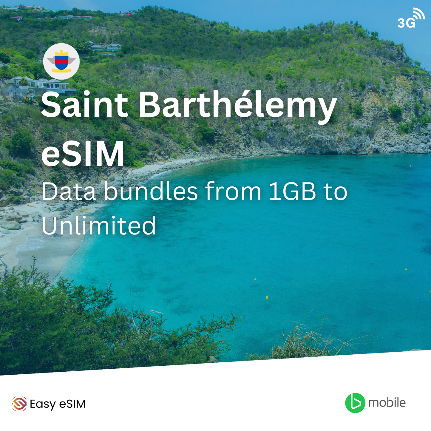 Saint Barthélemy eSIM