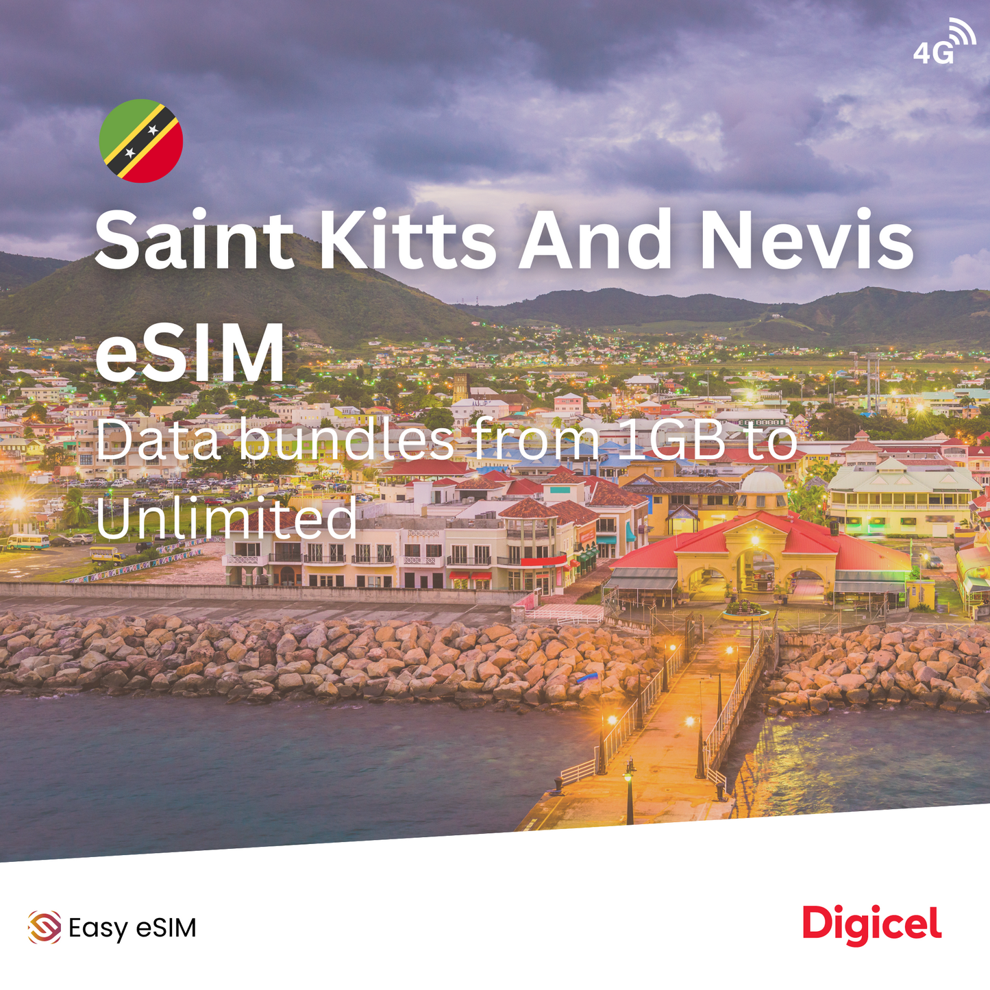 Saint Kitts And Nevis eSIM